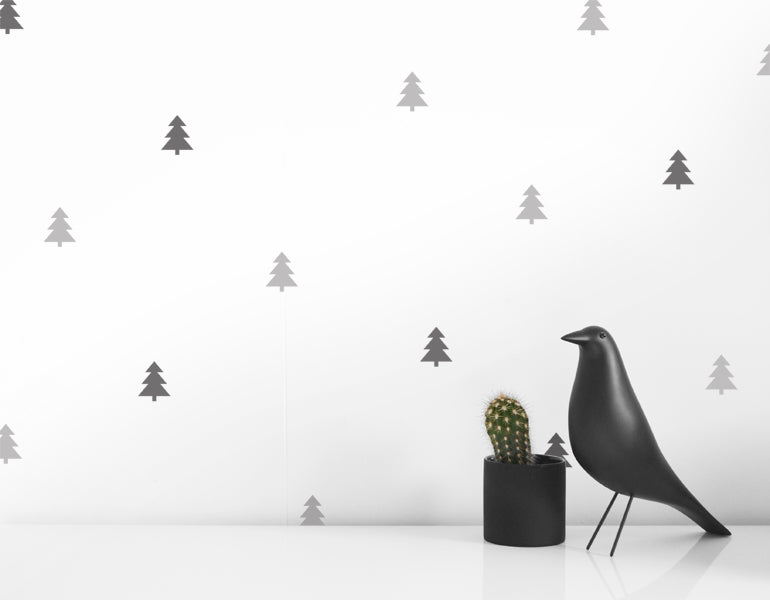 TREE EASY TO APPLY WALL DECALS - Olli+Lime